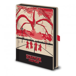 Stranger Things - világító jegyzetfüzet